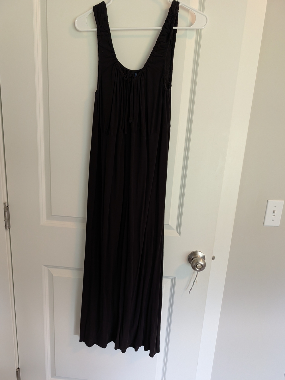Old Navy Black Sleeveless Maxi Dress